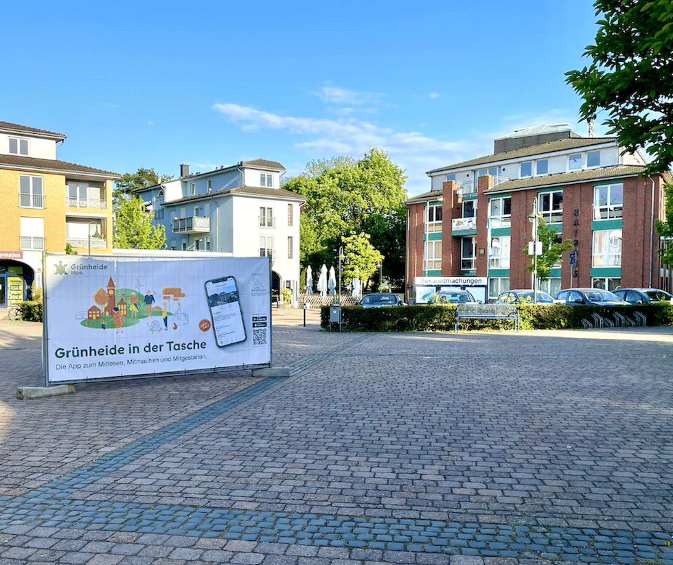 App-Vorstellung in Grünheide
